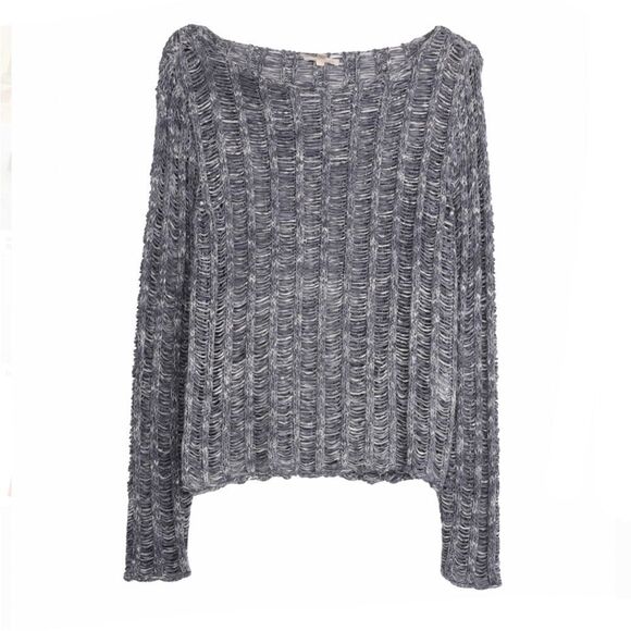 Eileen Fisher Cotton Wonder Ladder Pullover Small - Picture 1 of 7